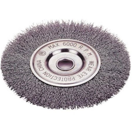FIREPOWER Firepower 1423-2123 Wheel Brush 8 in. Crimped Wire VCT-1423-2123